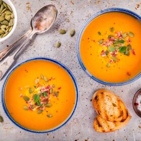 Pompoensoep Met Spekjes Puur Koken Nl