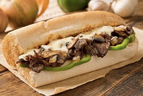Philly steak and cheese