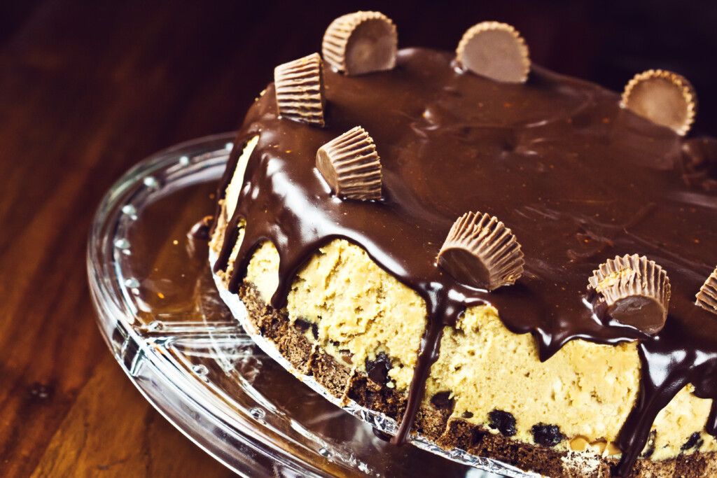 Pindakaas cheesecake
