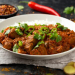 Curry Madras met rundvlees