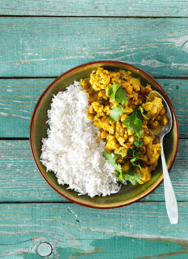 Vegetarische Curry Met Mango En Kikkererwten Puur Koken Nl