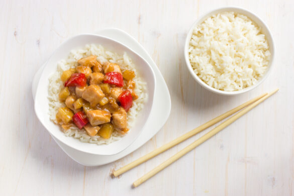 Zoet-zure kip uit de slowcooker