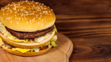 Home made Big Mac