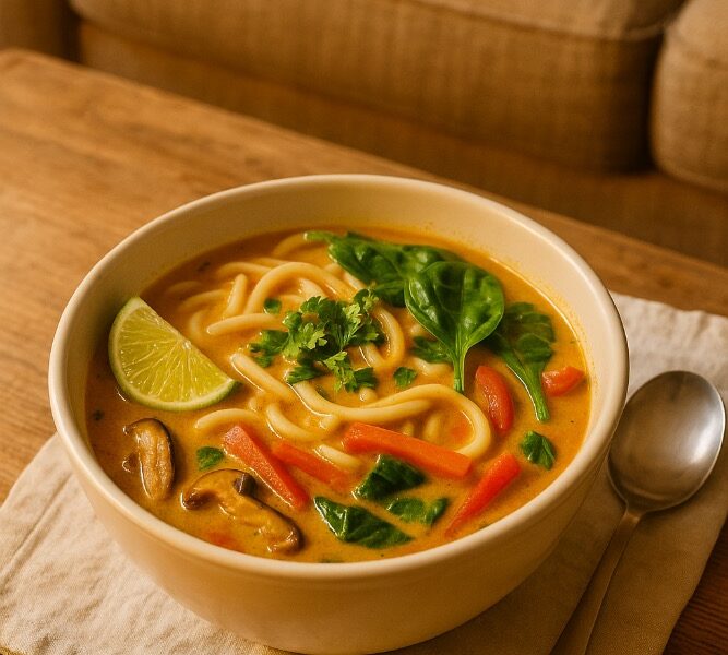 Curry-noedelsoep