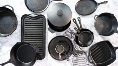 Gietijzeren braadpan
