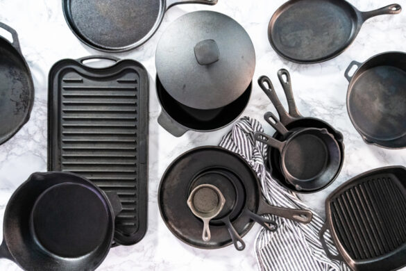 Gietijzeren braadpan