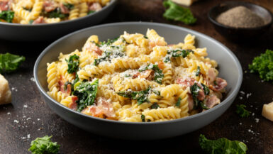 Pasta met boerenkool