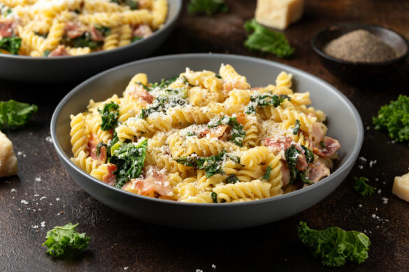 Pasta met boerenkool