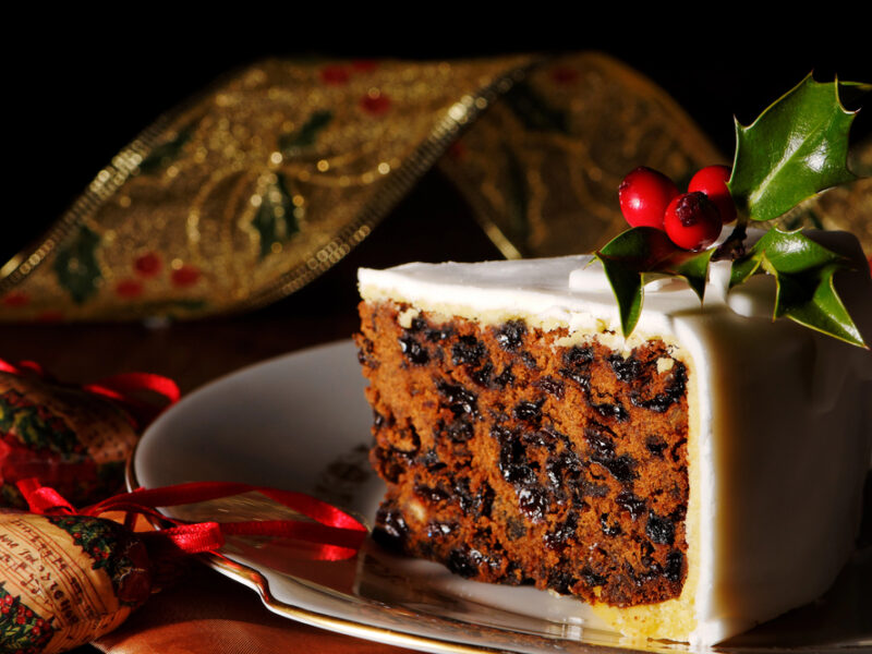 Engelse kerstcake