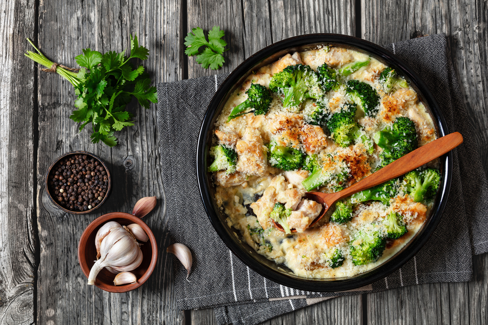 Kip-broccoli ovenschotel